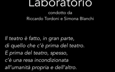 Laboratorio condotto da Riccardo Tordoni e Simona Blanchi